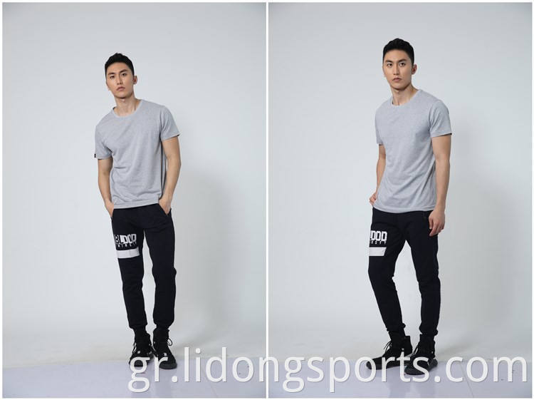 Lidong εξάχνωση κενό τοποθετημένο T-shirt χονδρική συνήθεια εκτύπωση μόδα casual t πουκάμισο